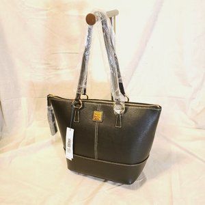 NWT Dooney & Bourke Saffiano Small Tobi Tote